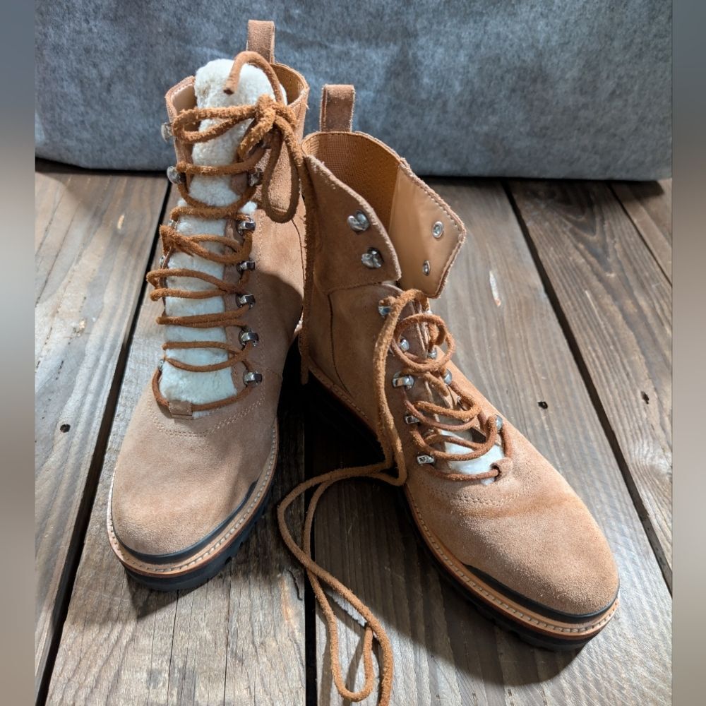 Marc Fisher Izzie Suede Boots 7.5